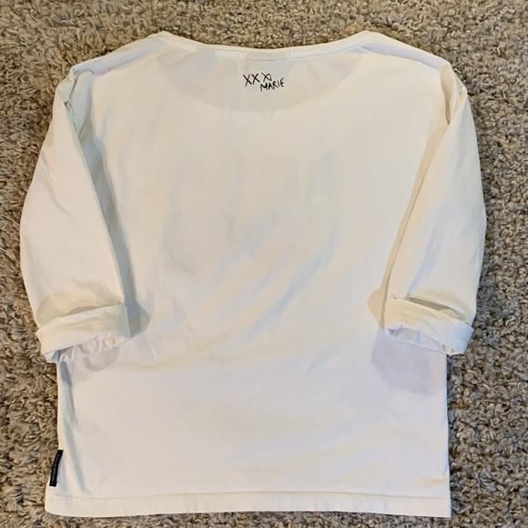 Masion Scotch White T-Shirt - Picture 6 of 9